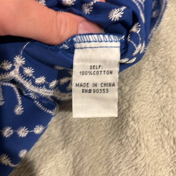 Blue blouse - Picture 5 of 7